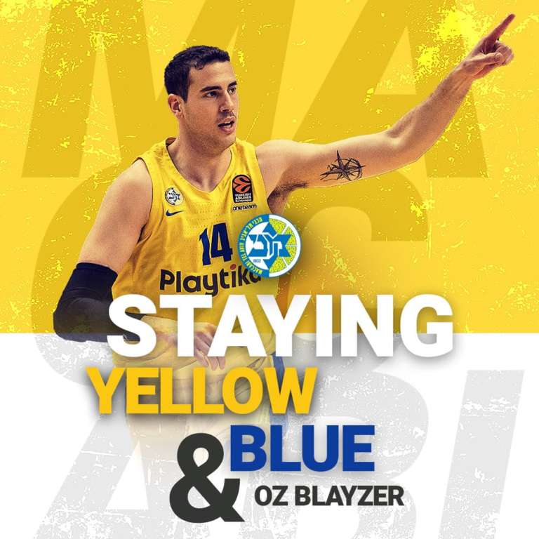 Maccabi Tel Aviv Re Signs Oz Blayzer Sportando