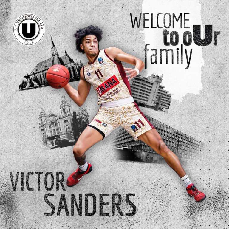 Victor Sanders Signs With U Bt Cluj Napoca Sportando