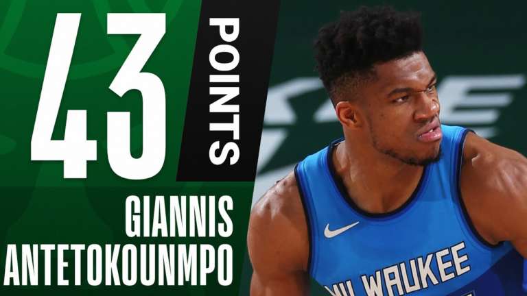 Antetokounmpo fa la voce grossa contro Detroit: 43 punti con 17 su 24 dal campo