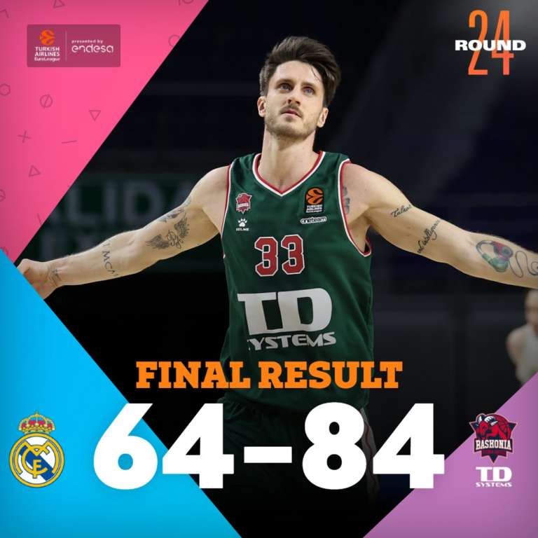 Baskonia parte forte e finisce meglio: Real nettamente ko in casa
