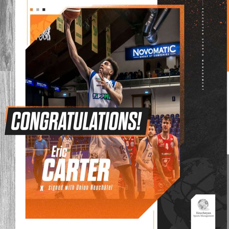 Eric Carter inks with Neuchatel