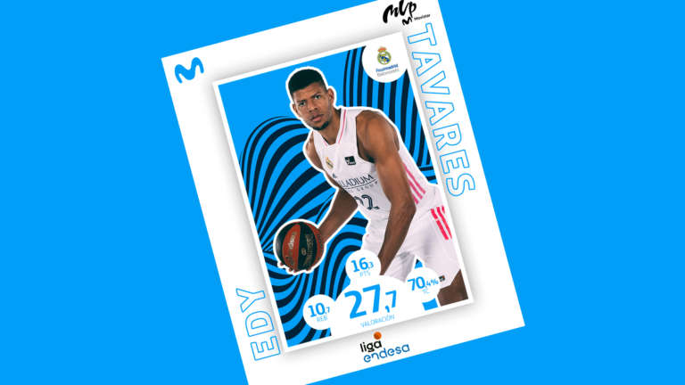 Walter Tavares of Real Madrid named ACB MVP for the month of February