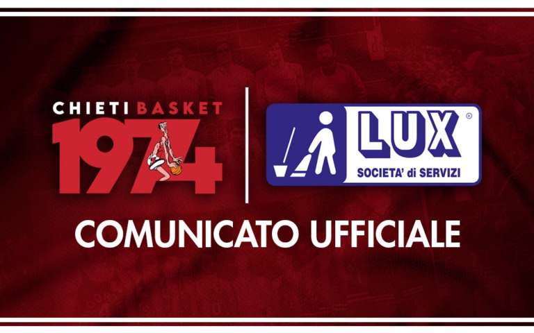 Lux Chieti 1974 annuncia due positività al COVID 19 nel gruppo squadra
