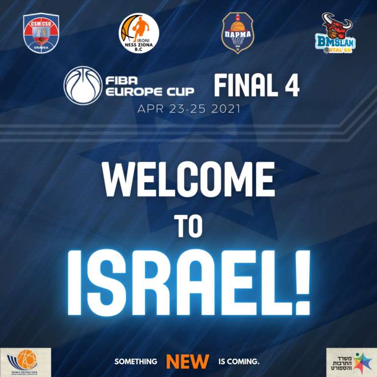 FIBA Europe Cup, le Final Four si terranno a Tel Aviv Sportando