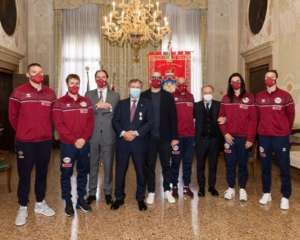 Stella d’Oro Coni al Merito sportivo: premiati Luigi Brugnaro e Federico Casarin