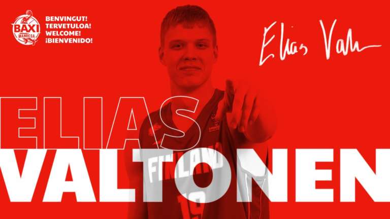 Elias Valtonen signs with Manresa