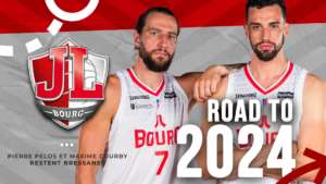 Pierre Pelos, Maxime Courby re-sign with JL Bourg Basket
