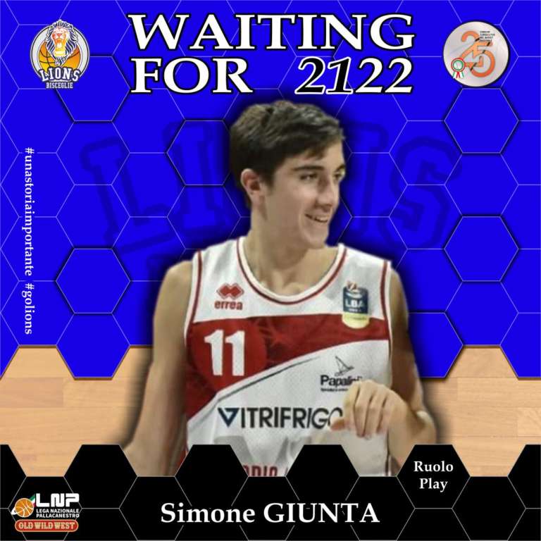 I Lions Bisceglie aggiungono l’estro e la duttilità di Simone Giunta