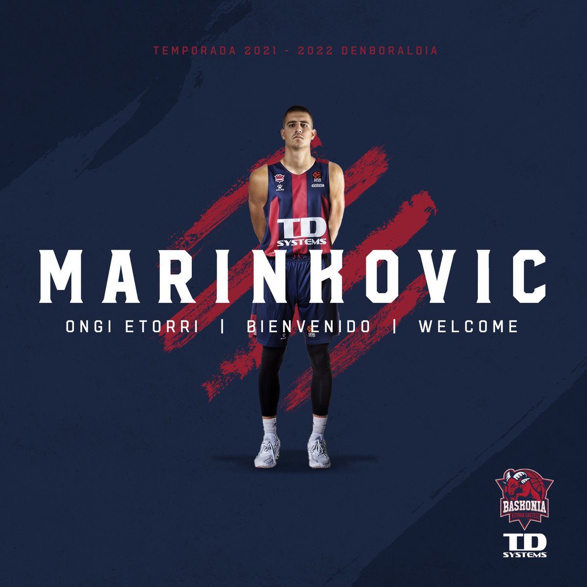 Baskonia signs Vanja Marinkovic
