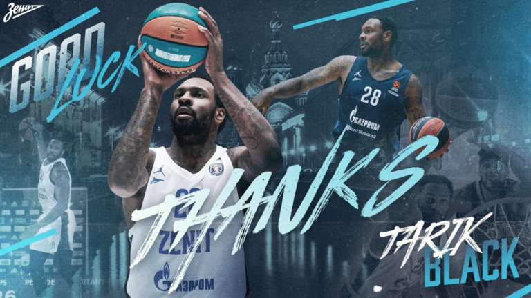 Lo Zenit saluta Tarik Black