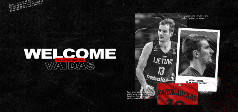 Rytas Vilnius inks Vaidas Kariniauskas