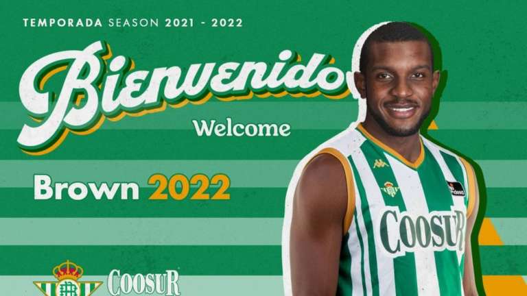 Coosur Real Betis announces Vitto Brown