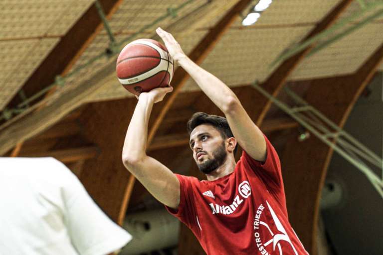 Allianz Pallacanestro Trieste, Luca Campogrande al lavoro