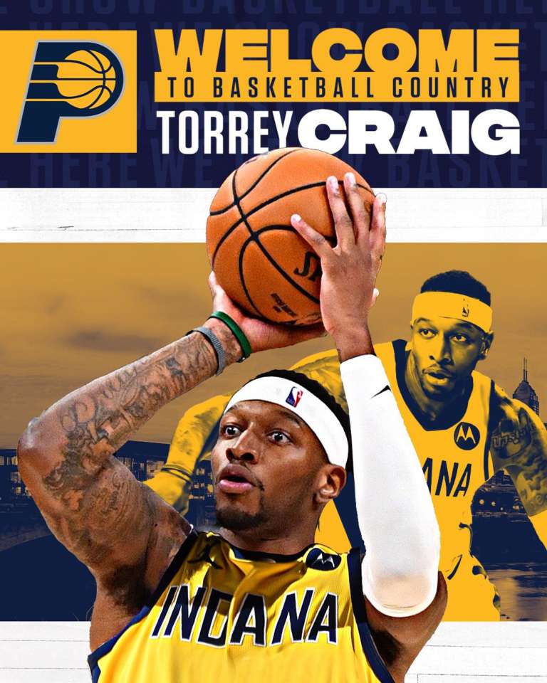 Pacers Sign Torrey Craig
