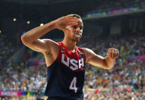“The best shooter who ever lived” Stephen Curry “can absolutely play in Paris 2024”, Steve Kerr says