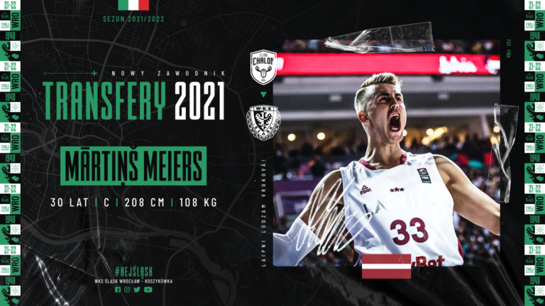 Slask Wroclaw signs Martins Meiers
