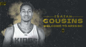 Aris B.C. lands Isaiah Cousins