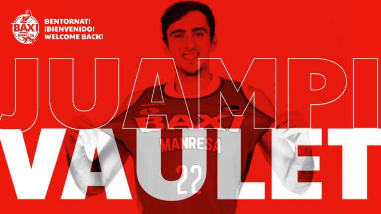 Baxi Manresa announces Juampi Vaulet