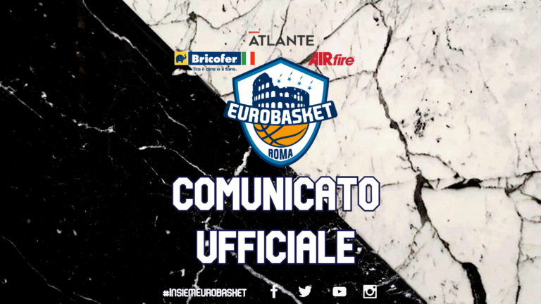 Atlante Eurobasket Roma, un positivo nel Gruppo Squadra