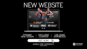 Euroleague Basketball unveils brand-new competition websites