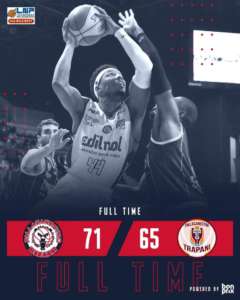 Biella sorprende Trapani con il duo Davis-Hasbrouck