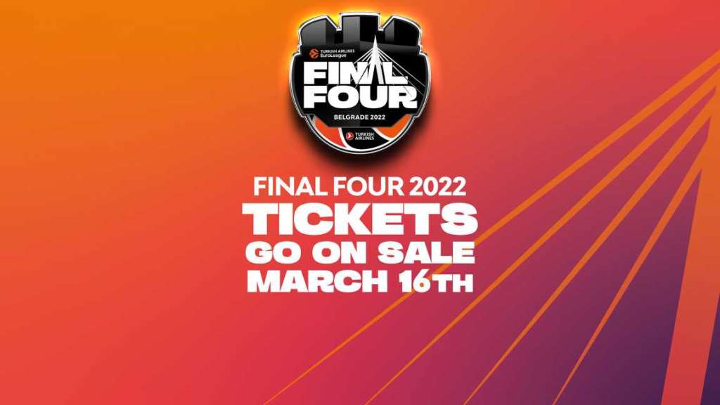 Euroleague Final Four 2022, dal 16 marzo in vendita i biglietti per