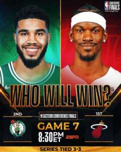 NBA Eastern Finals LIVE – Miami Heat-Boston Celtics, Game#7