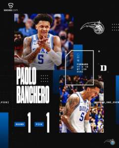 Banchero e i suoi Orlando Magic: E’ stato un lungo viaggio da Seattle a qui….