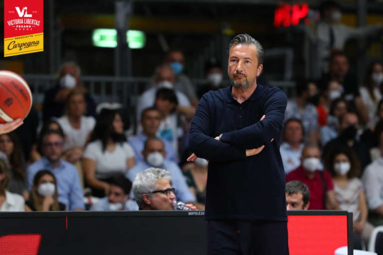 La Carpegna Prosciutto Basket Pesaro ringrazia e saluta Coach Luca Banchi