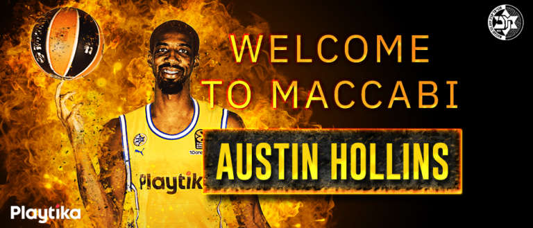 Maccabi Tel Aviv ufficializza la firma di Austin Hollins