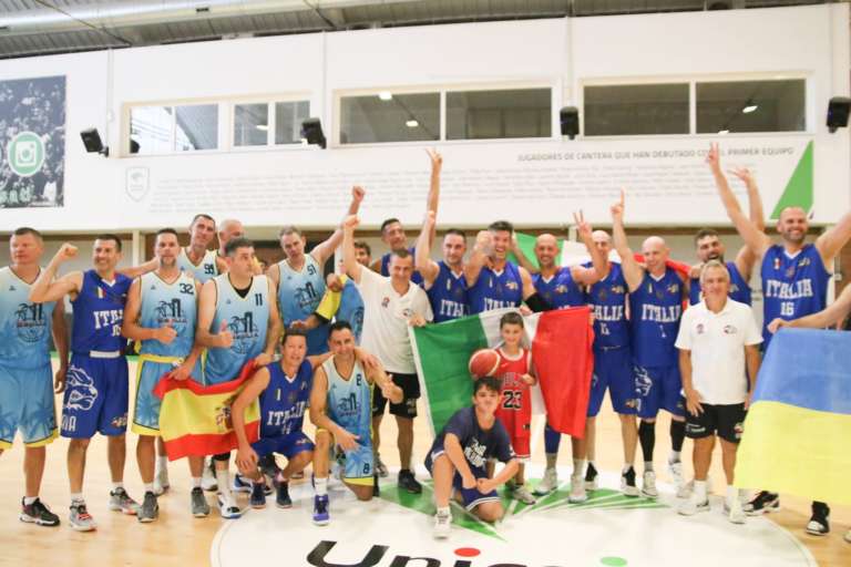 Italia Underdogs è Campione d’Europa di maxibasket Over 45