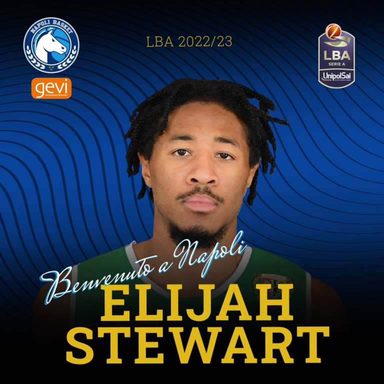 Gevi Napoli, ufficiale l’ingaggio di Elijah Stewart