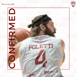 Mitchell Poletti rimane a Nardò