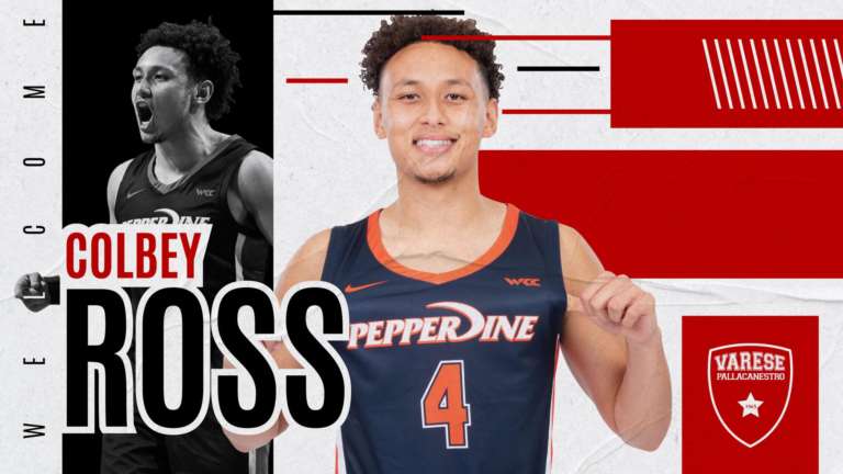 Colbey Ross joins Pallacanestro Varese