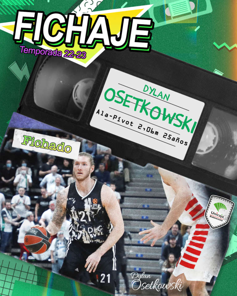 Unicaja Malaga tabs Dylan Osetkowski