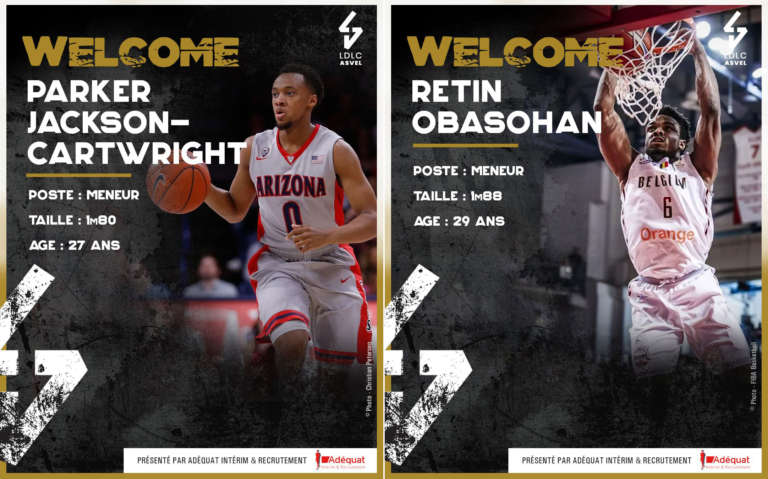 ASVEL officially signs guards Retin Obasohan and Parker Jackson-Cartwright