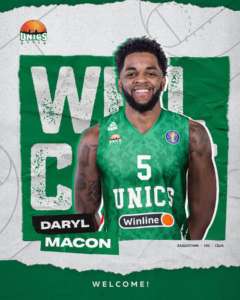 Daryl Macon signs with Unics