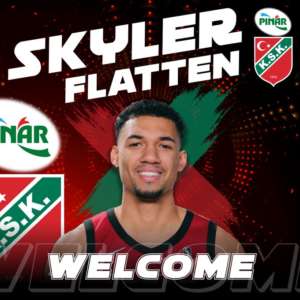 Pinar Karsiyaka sign Skyler Flatten