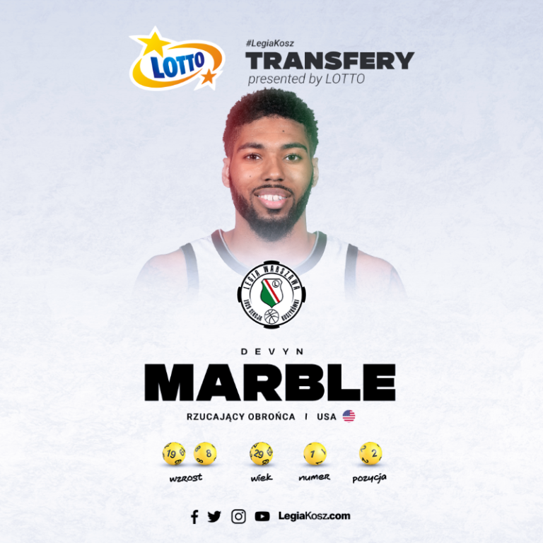 Devyn Marble firma al Legia Varsavia