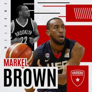 Markel Brown officially signs with Pallacanestro Varese