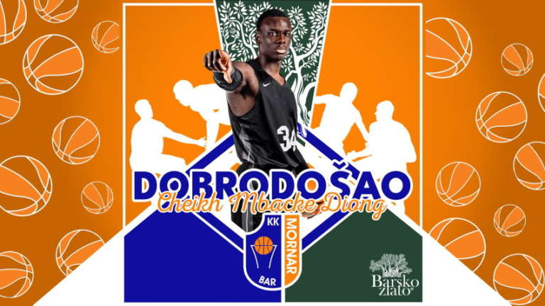 Cheikh Mbacke Diong signs with KK Mornar Bar