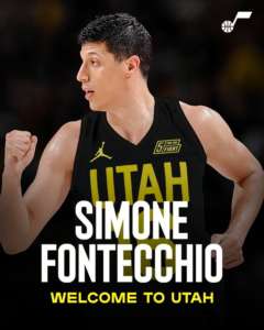Utah Jazz sign Simone Fontecchio