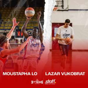 Moustapha Lo e Lazar Vukobrat completano il roster degli Stings