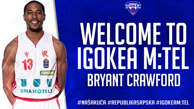 Igokea firma Bryant Crawford