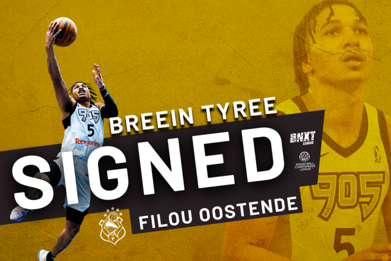 Filou Oostende signs Vrenz Beijenberg and Breein Tyree