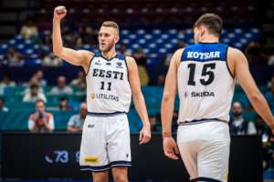 L’Estonia domina la Gran Bretagna 94-62 ed ottiene la prima vittoria ad EuroBasket