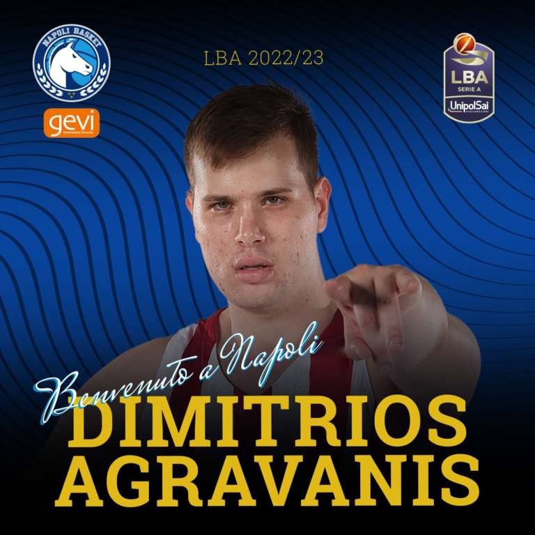 GeVi Napoli signs Dimitrios Agravanis