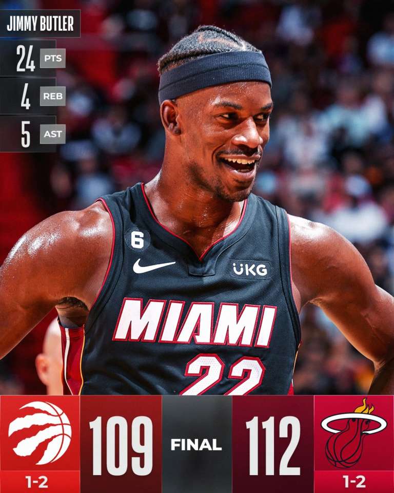 Miami si sblocca, Toronto ko