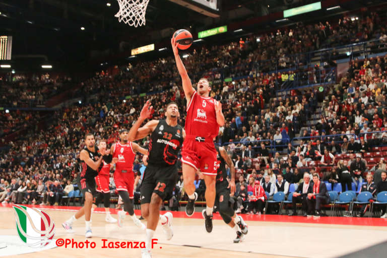 Olimpia Milano, Kevin Pangos torna a disposizione di Messina