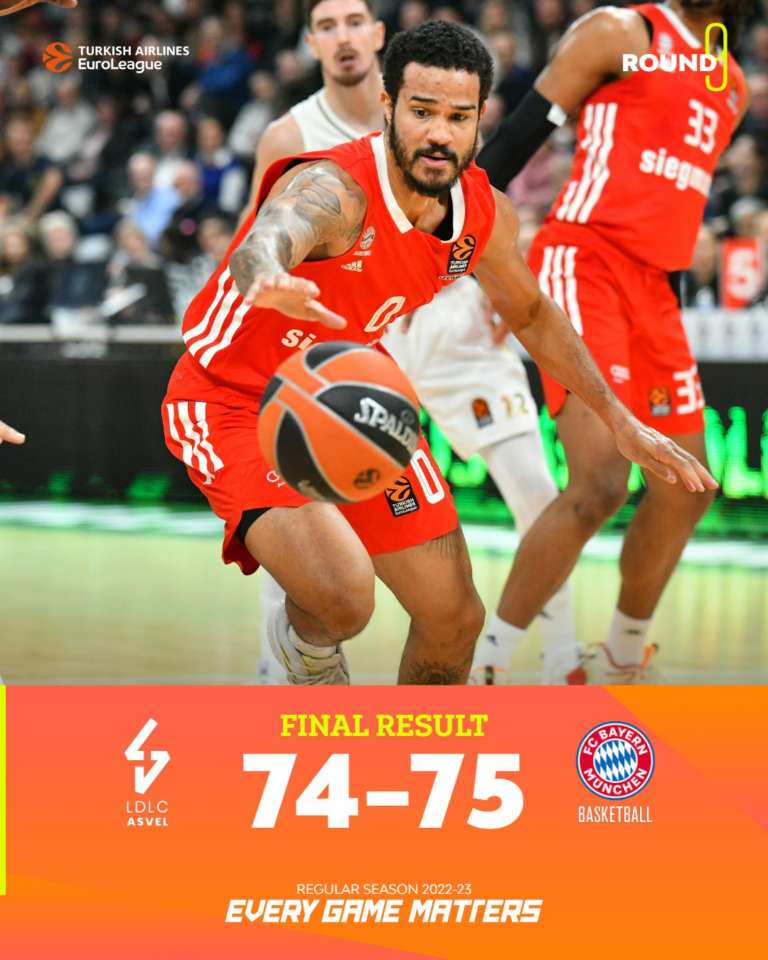 Bayern corsaro in volata all’Astroballe